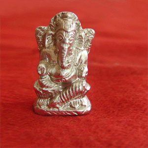 Genuine Parad Mercury Ganesha Idol