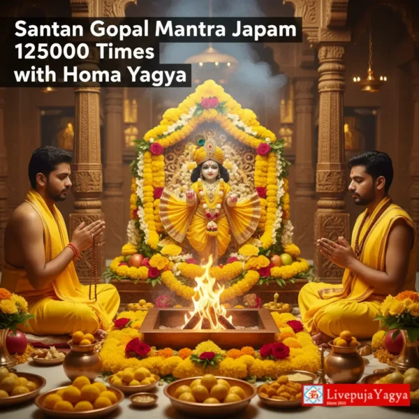 Santan Gopal Mantra Japam 125000 Times with Homa Yagya
