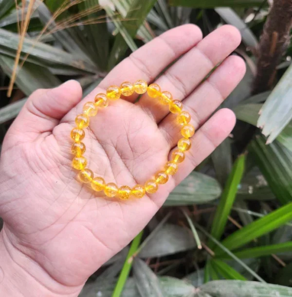 Citrine Bracelet - Energized & Ideal for Wealth & Positivity