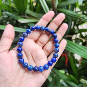 Lapis Lazuli Bracelet – Natural, Energized & Ideal for Confidence & Spiritual Growth