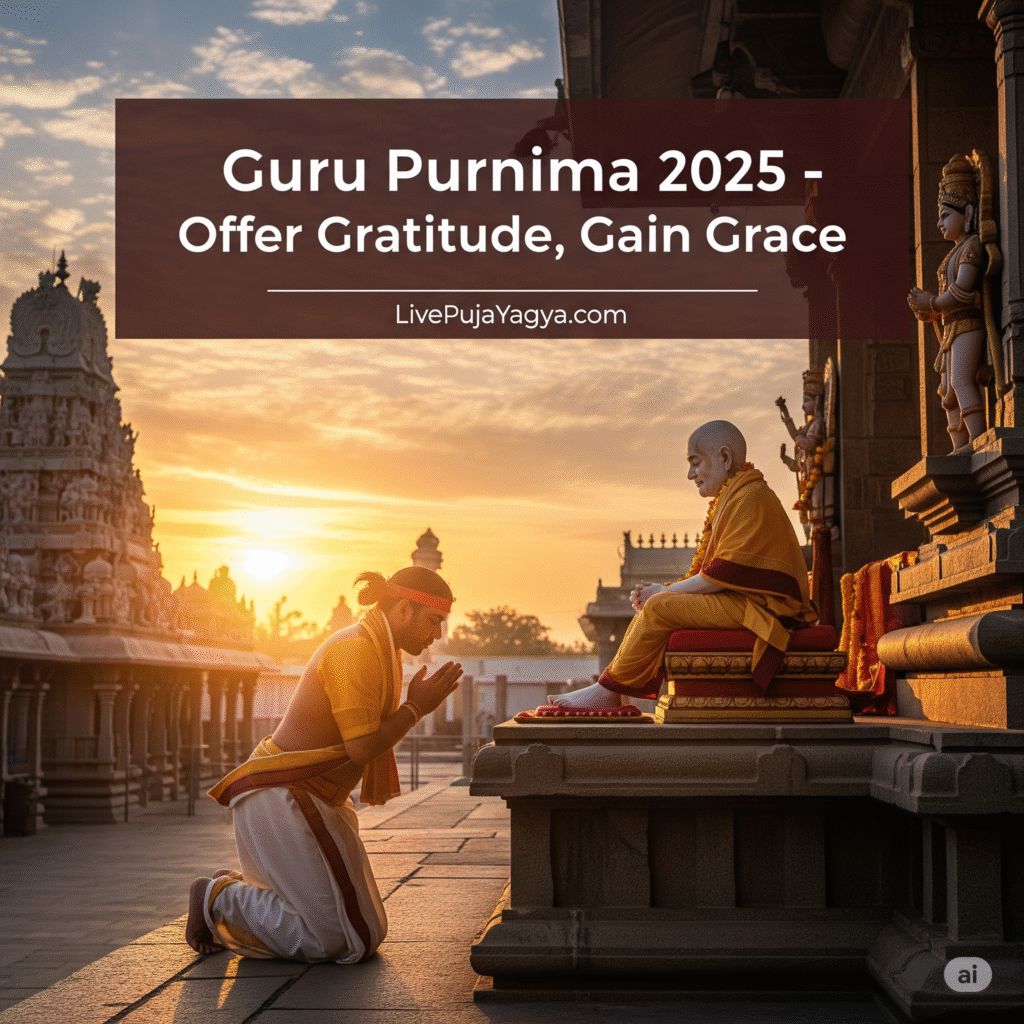 Guru Purnima 2025: Book Online Puja to Honor Your Spiritual Guru