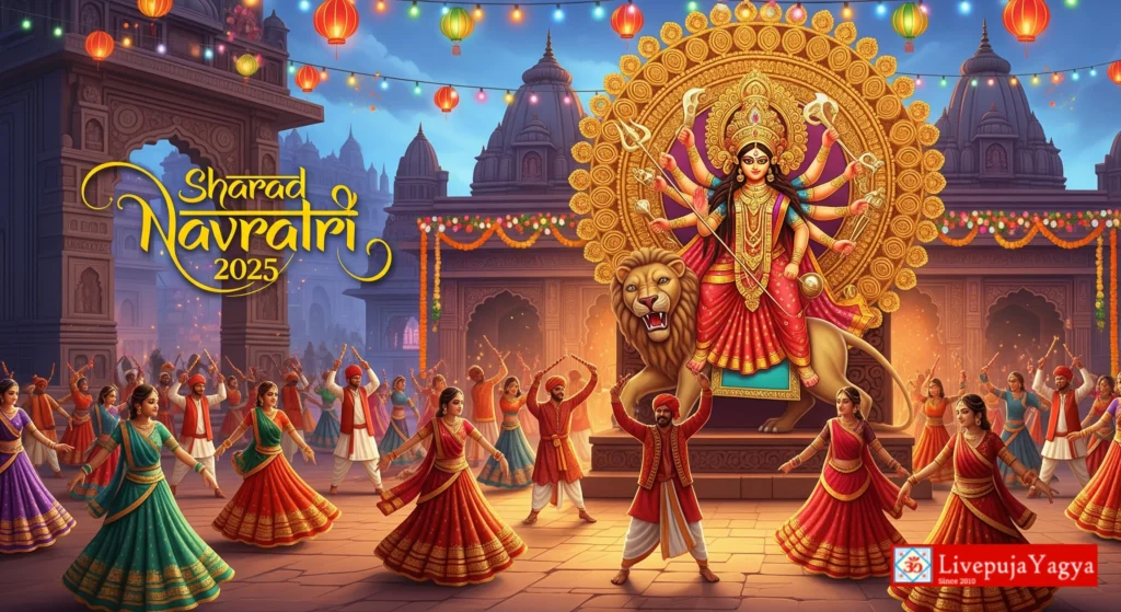 Sharad Navratri 2025: Nine Nights of Devi Worship and Online Durga Puja