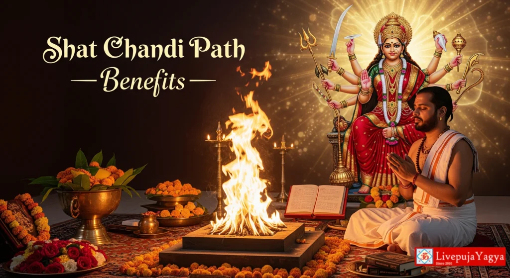 Shat Chandi Path Puja with Havan and Durga Saptashati chanting