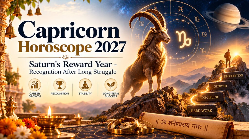 Capricorn Horoscope 2027: Saturn's Reward Year - Recognition After Long Struggle