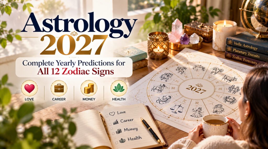 Astrology 2027: Complete Yearly Predictions for All 12 Zodiac Signs (Love, Career, Money & Health)