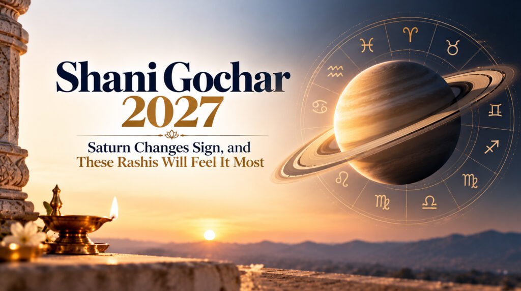 Shani Gochar 2027: Saturn Changes Sign, and These Rashis Will Feel It Most