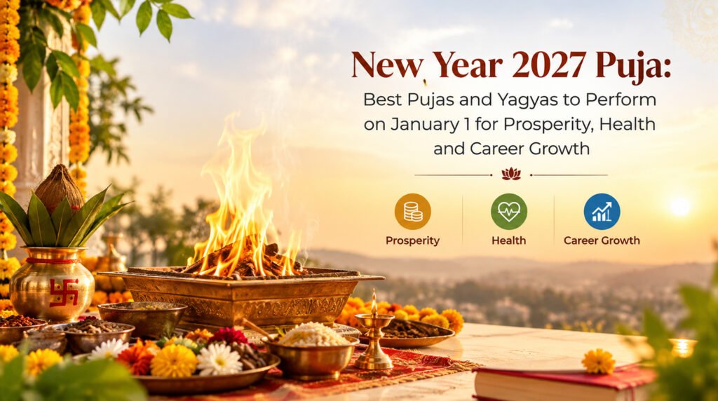 New Year 2027 Puja: Best Pujas and Yagyas to Perform on January 1 for Prosperity, Health and Career Growth