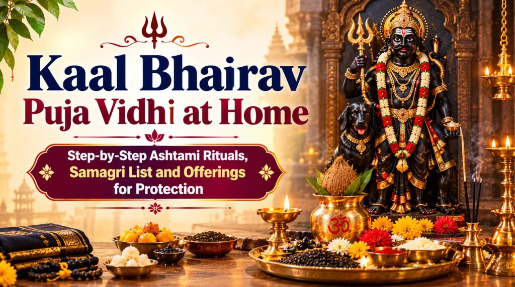 Kaal Bhairav Puja Vidhi at Home: Step-by-Step Ashtami Rituals, Samagri List and Offerings for Protection