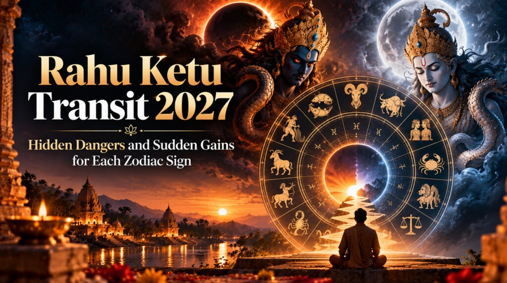 Rahu Ketu Transit 2027: Hidden Dangers and Sudden Gains for Each Zodiac Sign Rahu Ketu Transit 2027: Hidden Dangers and Sudden Gains for Each Zodiac Sign