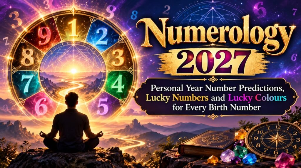 Numerology 2027: Personal Year Number Predictions, Lucky Numbers and Lucky Colours for Every Birth Number