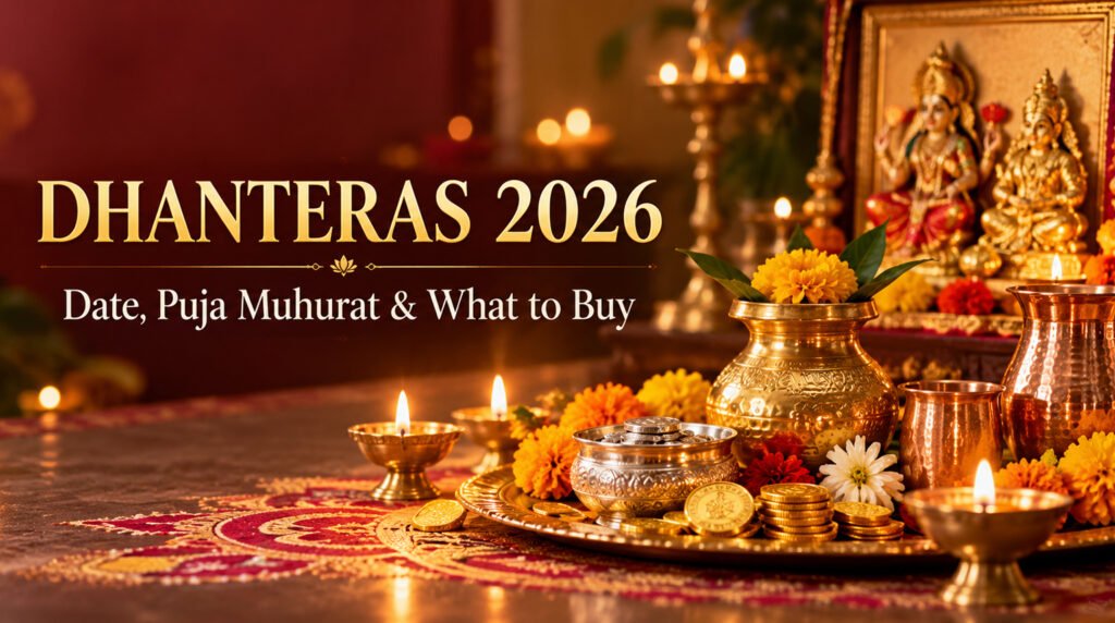 Dhanteras 2026 Date, Puja Muhurat and What to Buy: Gold, Silver, Utensils and Kuber Puja Guide for Prosperity